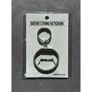 Metallica 2019 Guitar String Keychain - NIB / NEW